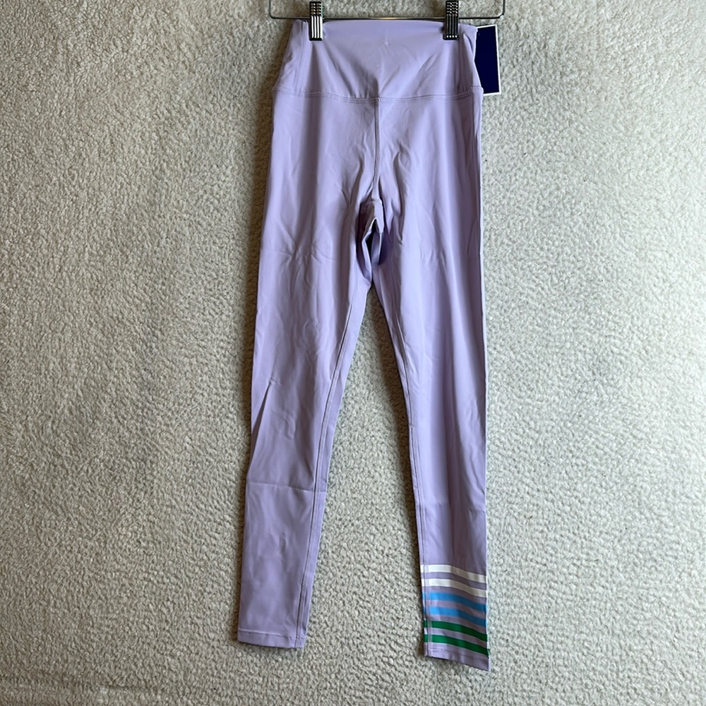 NWT Addison Bay Womens Lavender Everyday Leggings Size XSMALL